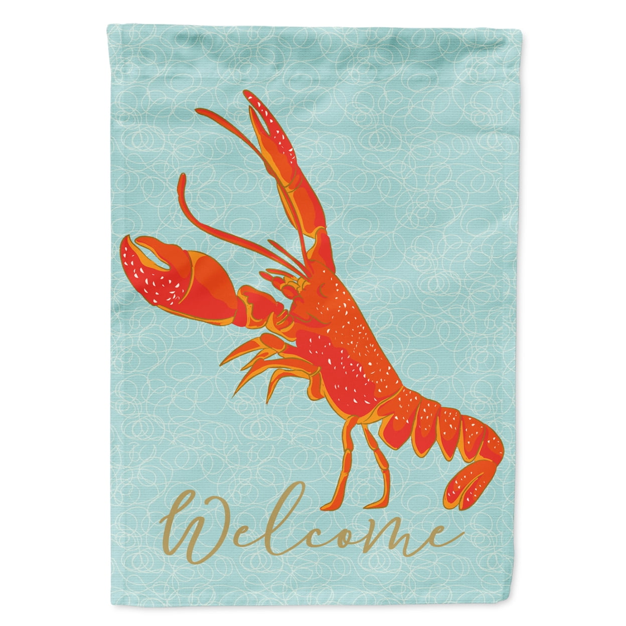 Lobster Welcome Garden Flag