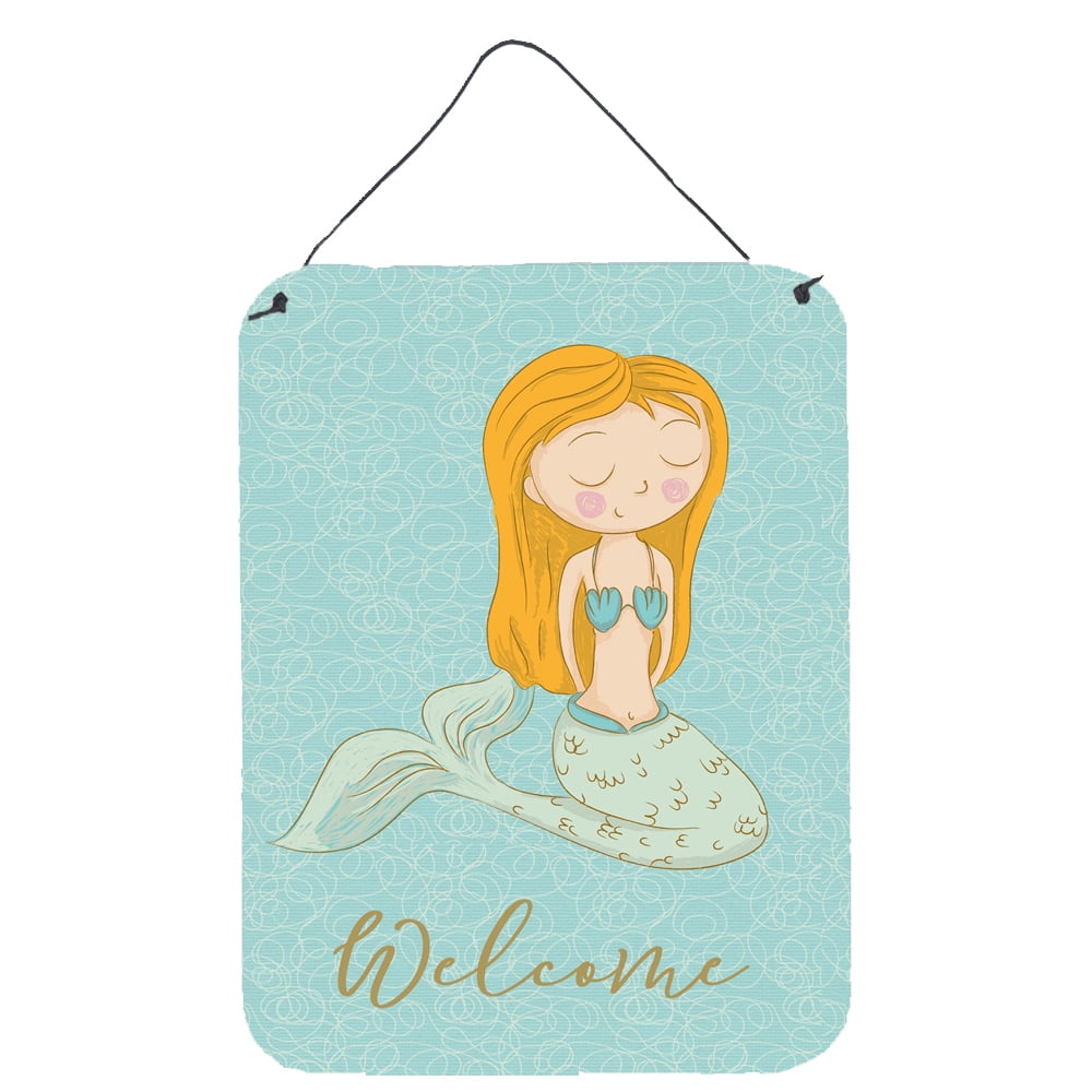 Mermaid Welcome Wall or Door Hanging Prints