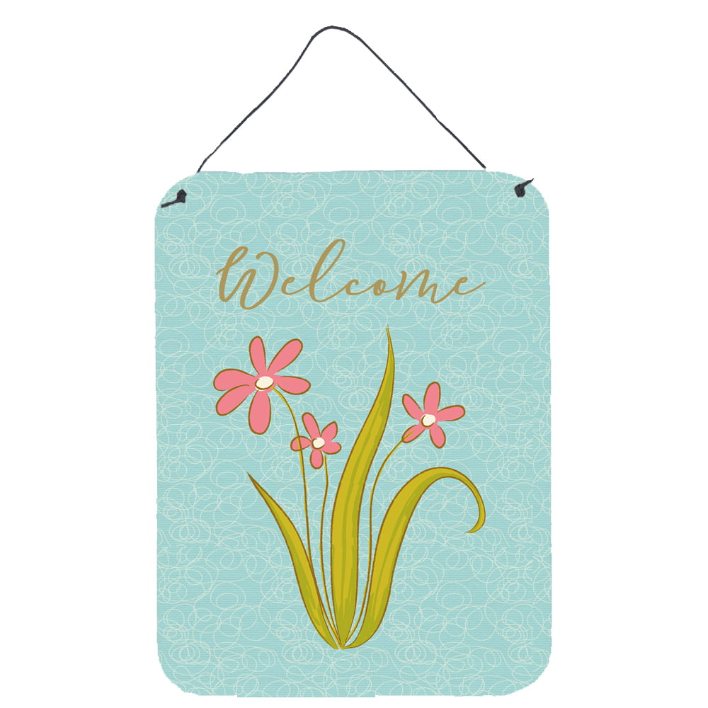 Flowers Welcome Wall or Door Hanging Prints