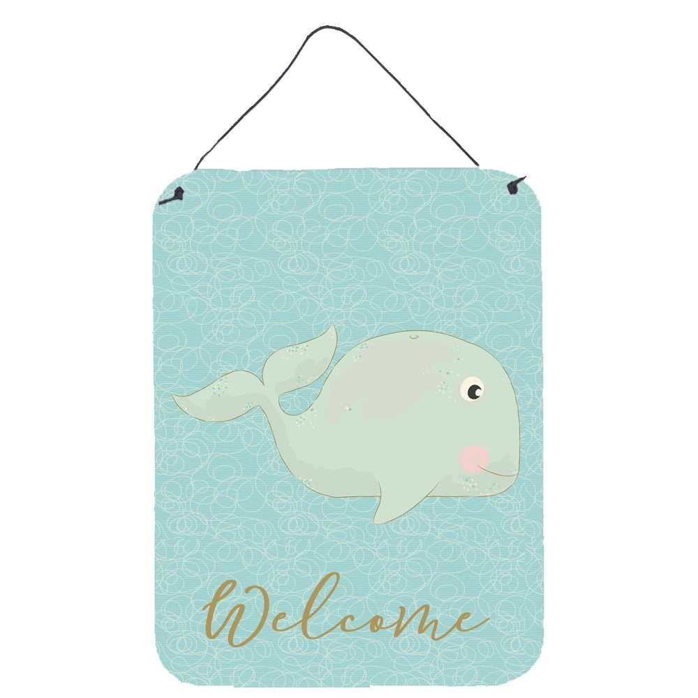 Whale Welcome Wall or Door Hanging Prints