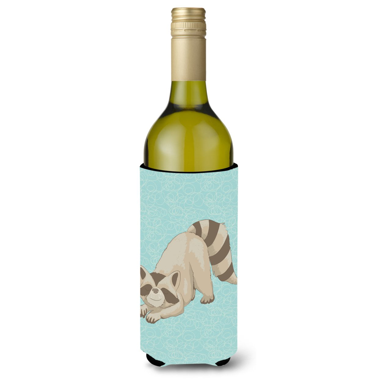 Picture of Carolines Treasures BB8569LITERK Raccoon Wine Bottle Beverge Insulator Hugger