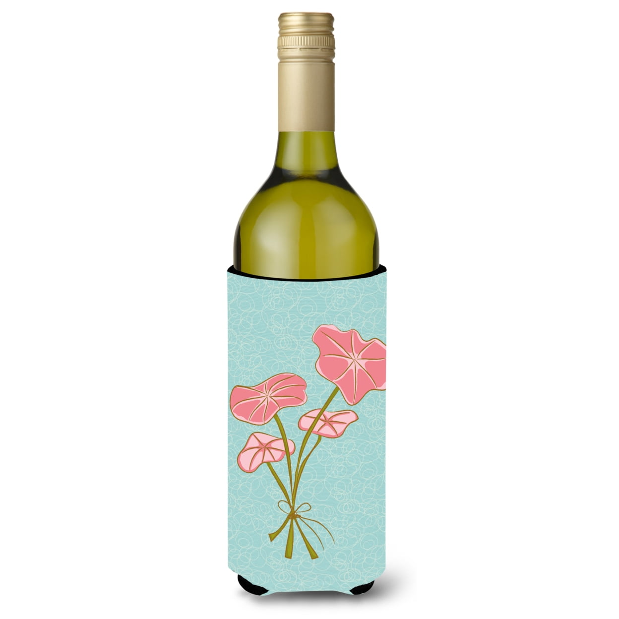 Picture of Carolines Treasures BB8582LITERK Bunch of Flowers Wine Bottle Beverge Insulator Hugger