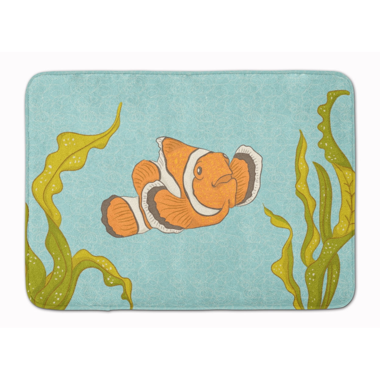 BB8543RUG Clown Fish Machine Washable Memory Foam Mat