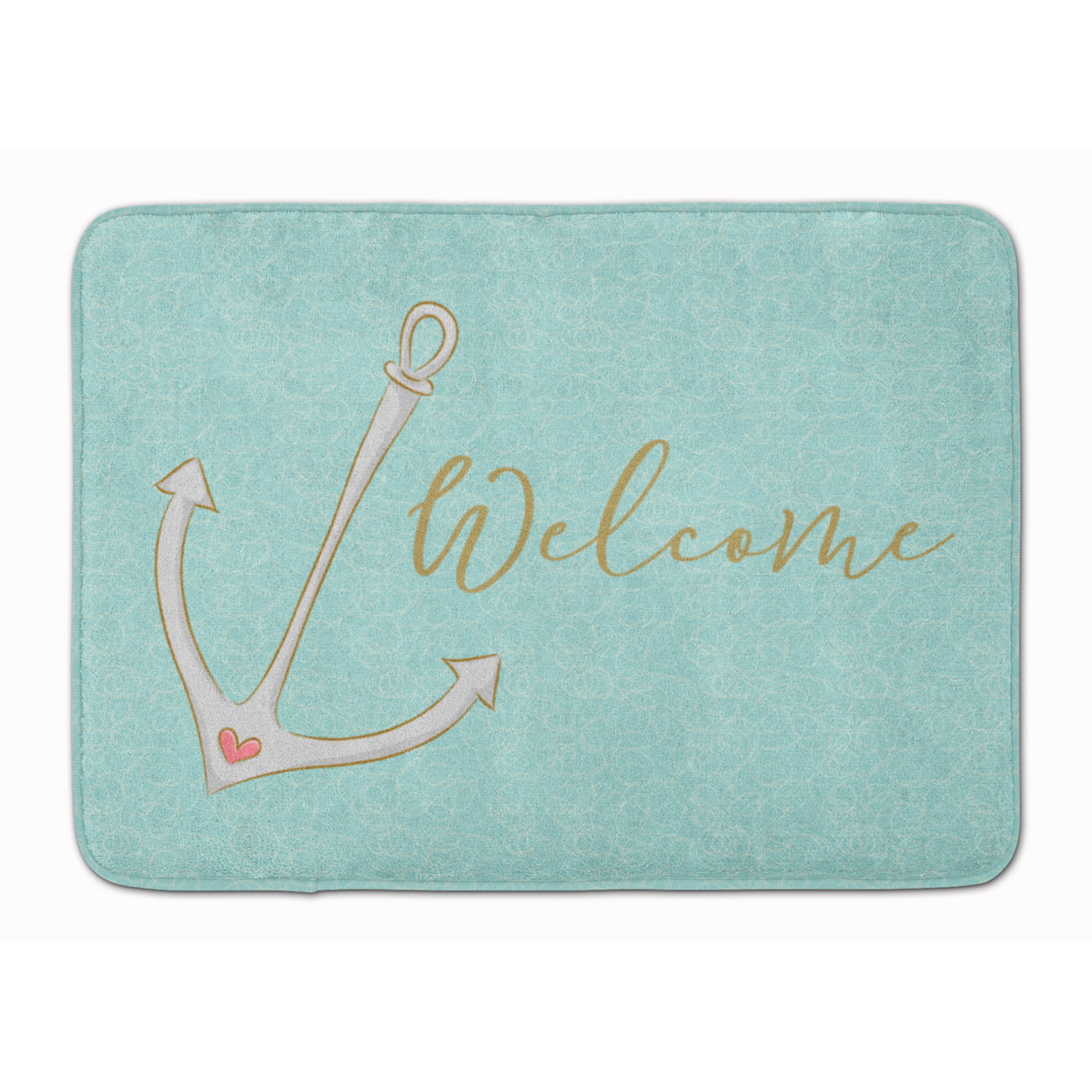 BB8558RUG Anchor Welcome Machine Washable Memory Foam Mat