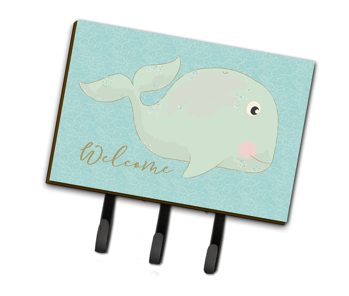 BB8533TH68 Whale Welcome Leash or Key Holder