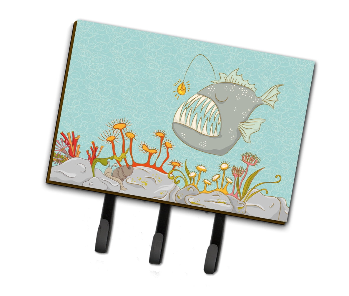 Frog Fish Scene Leash or Key Holder