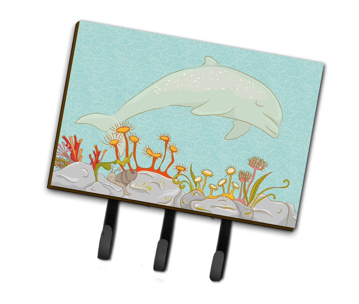 Picture of Carolines Treasures BB8537TH68 Dolphin Underwater Scene Leash or Key Holder