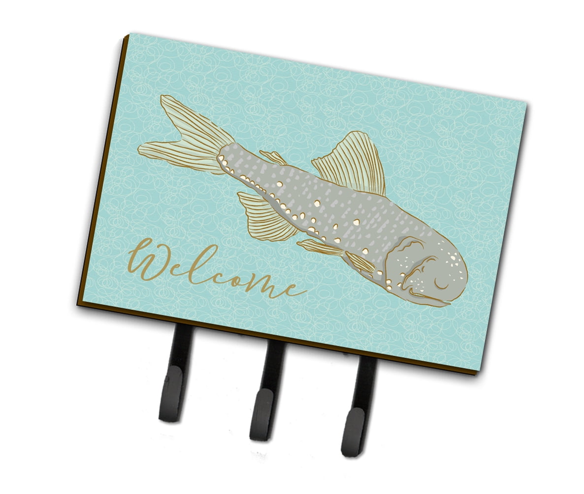 BB8550TH68 Fish Welcome Leash or Key Holder