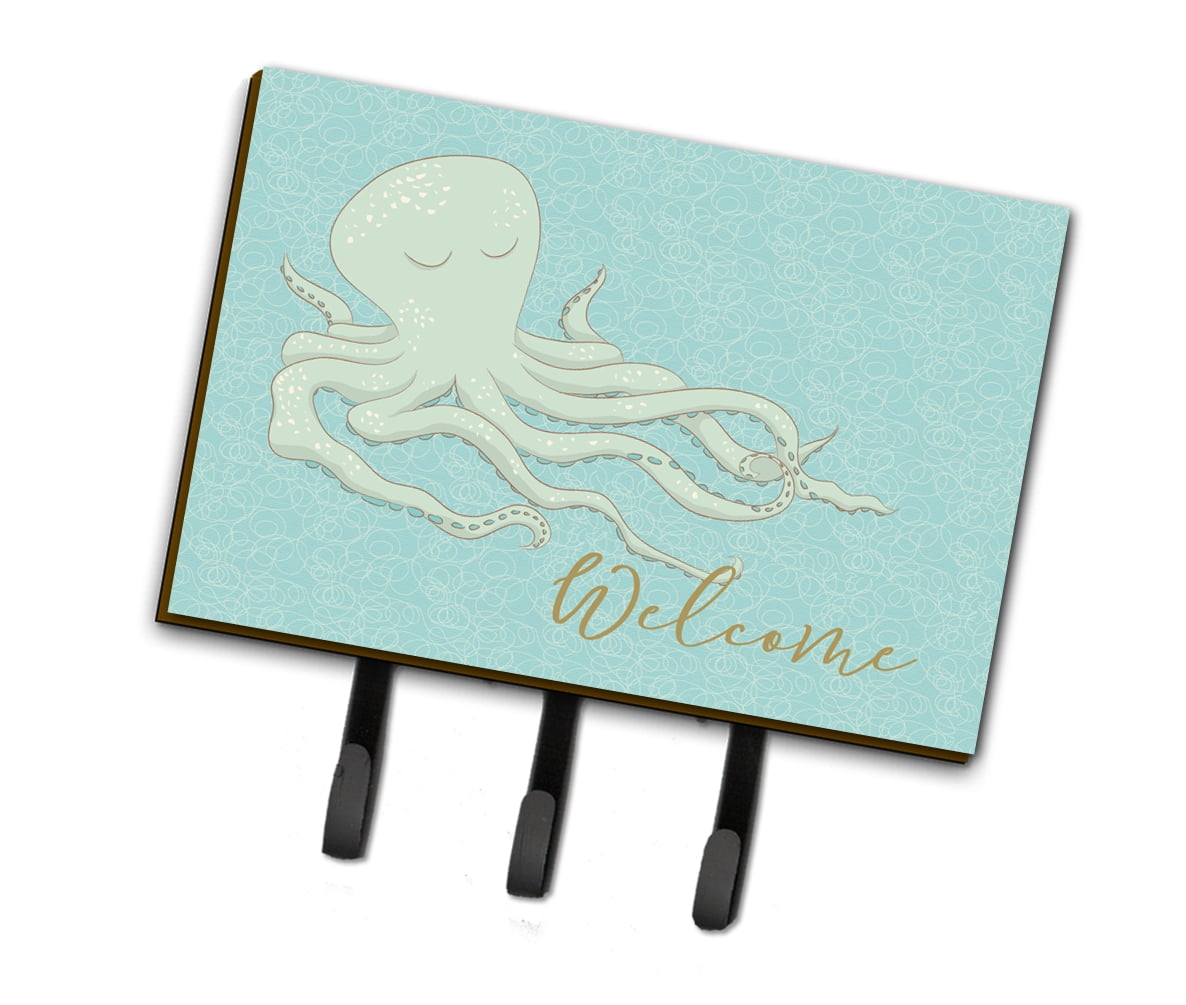 BB8553TH68 Octopus Welcome Leash or Key Holder