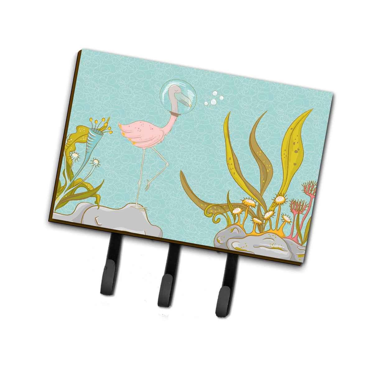 BB8557TH68 Flamingo Underwater No. 2 Leash or Key Holder