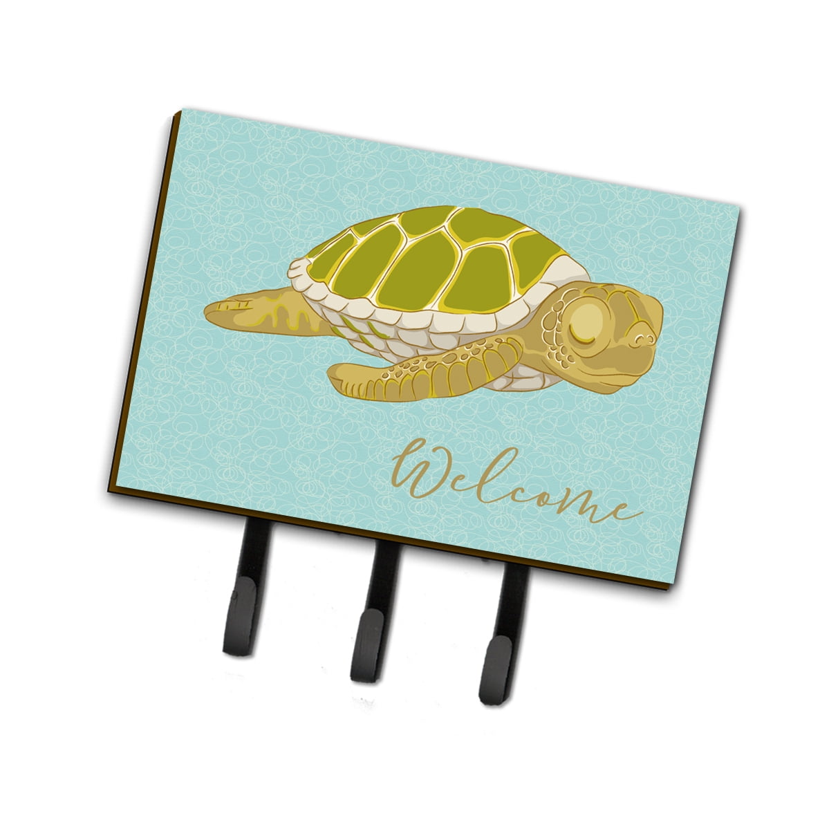 BB8562TH68 Sea Turtle Welcome Leash or Key Holder