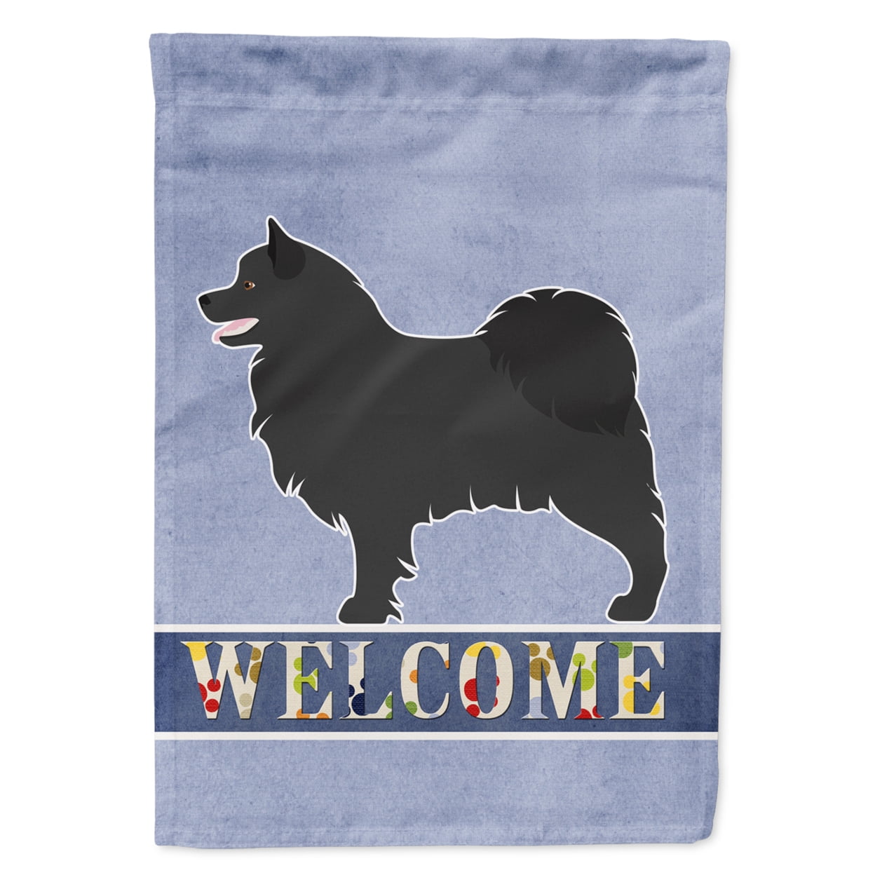 Swedish Lapphund Welcome Flag Garden Size