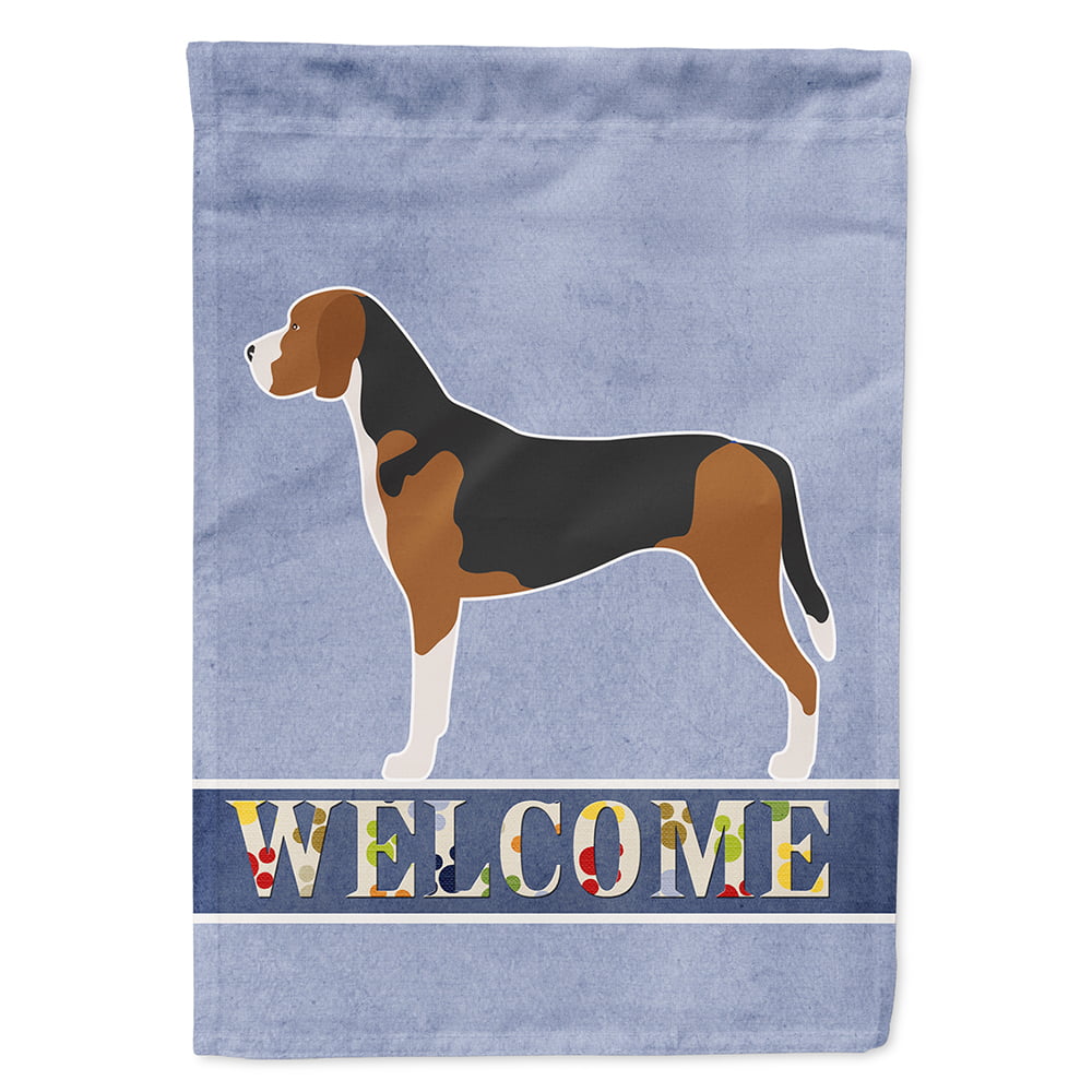 Hamiltonstövare Welcome Flag Canvas House Size