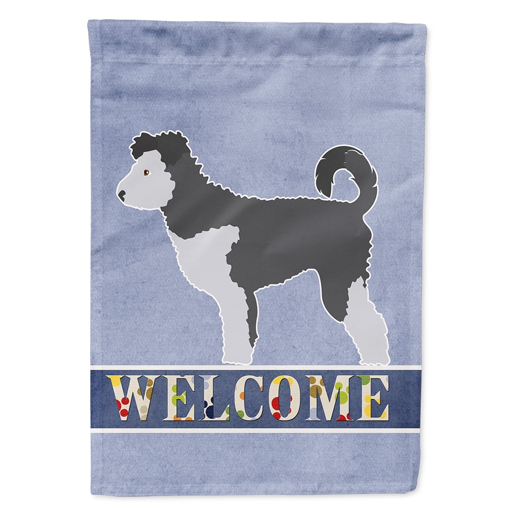 Pumi Welcome Flag Canvas House Size