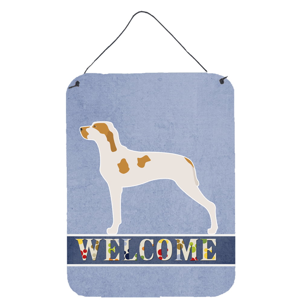 BB8272DS1216 Ariege Pointer Welcome Wall or Door Hanging Prints
