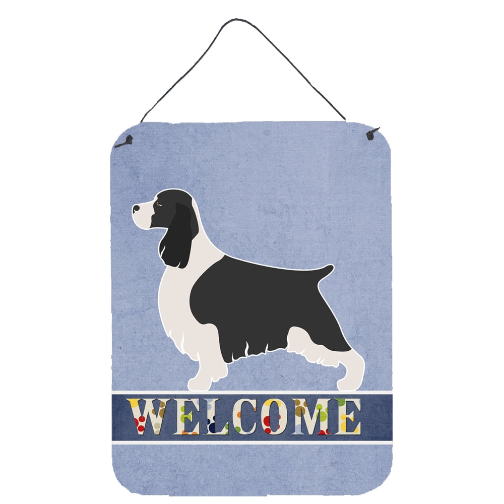 English Springer Spaniel Welcome Wall or Door Hanging Prints