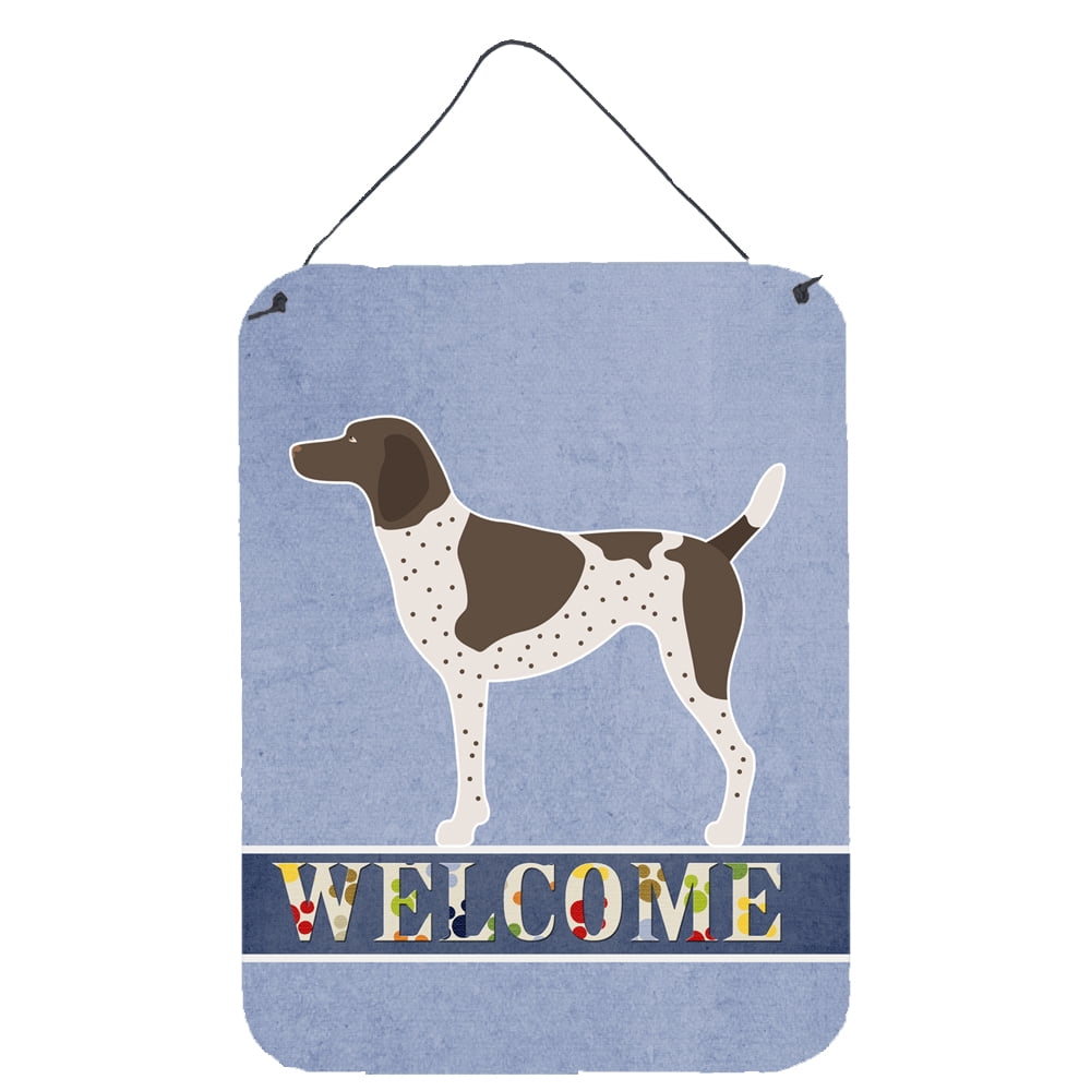 BB8283DS1216 German Shorthaired Pointer Welcome Wall or Door Hanging Prints