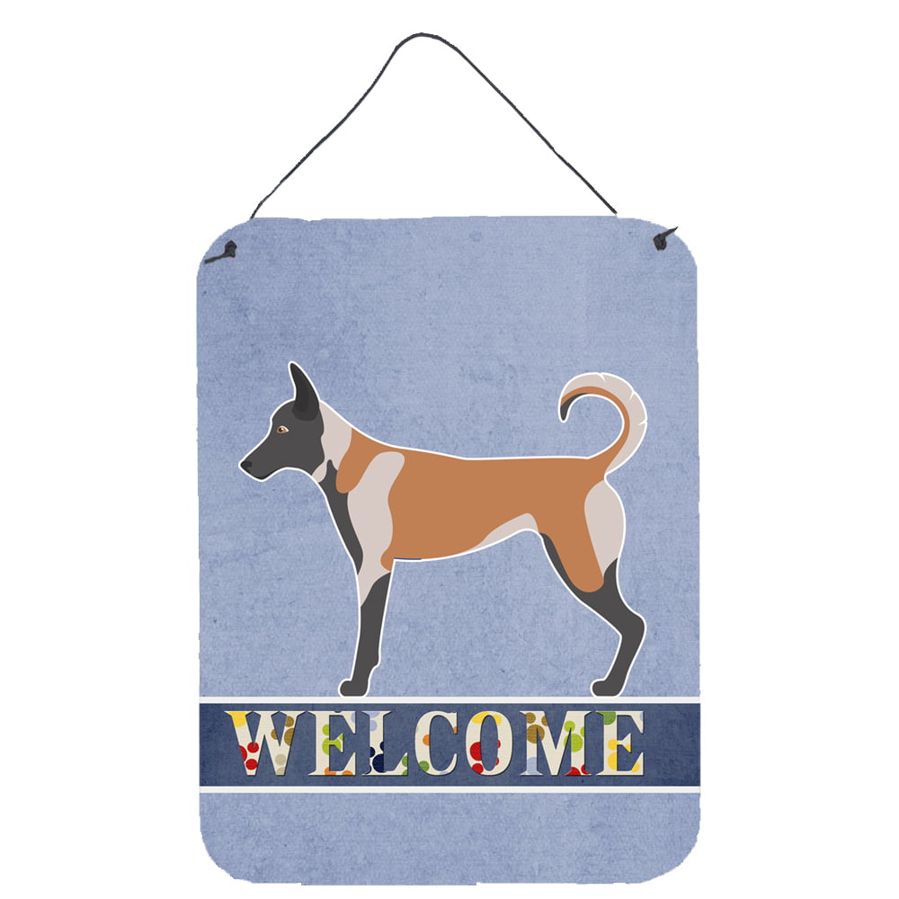 Malinois Welcome Wall or Door Hanging Prints - Multi - 12 x 16 in.