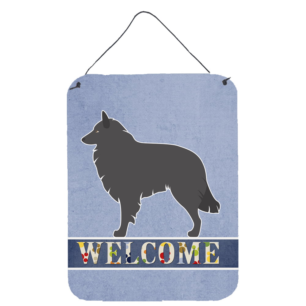BB8301DS1216 Groenendael Belgian Shepherd Wall or Door Hanging Prints