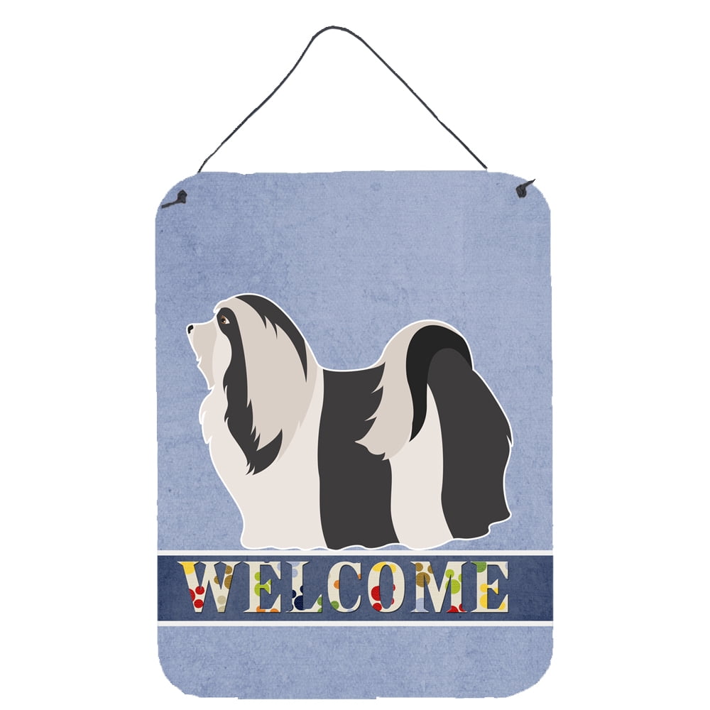 BB8314DS1216 Havanese Welcome Wall or Door Hanging Prints