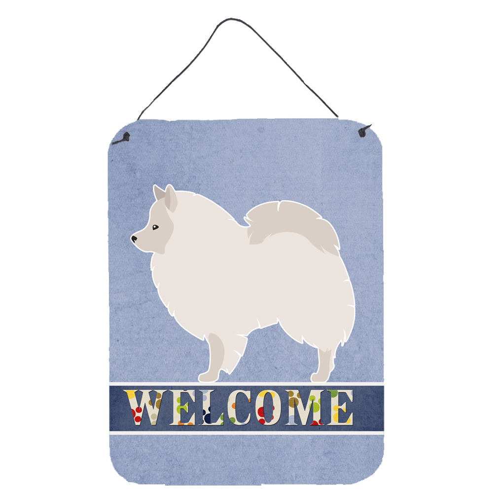 BB8317DS1216 German Spitz Welcome Wall or Door Hanging Prints