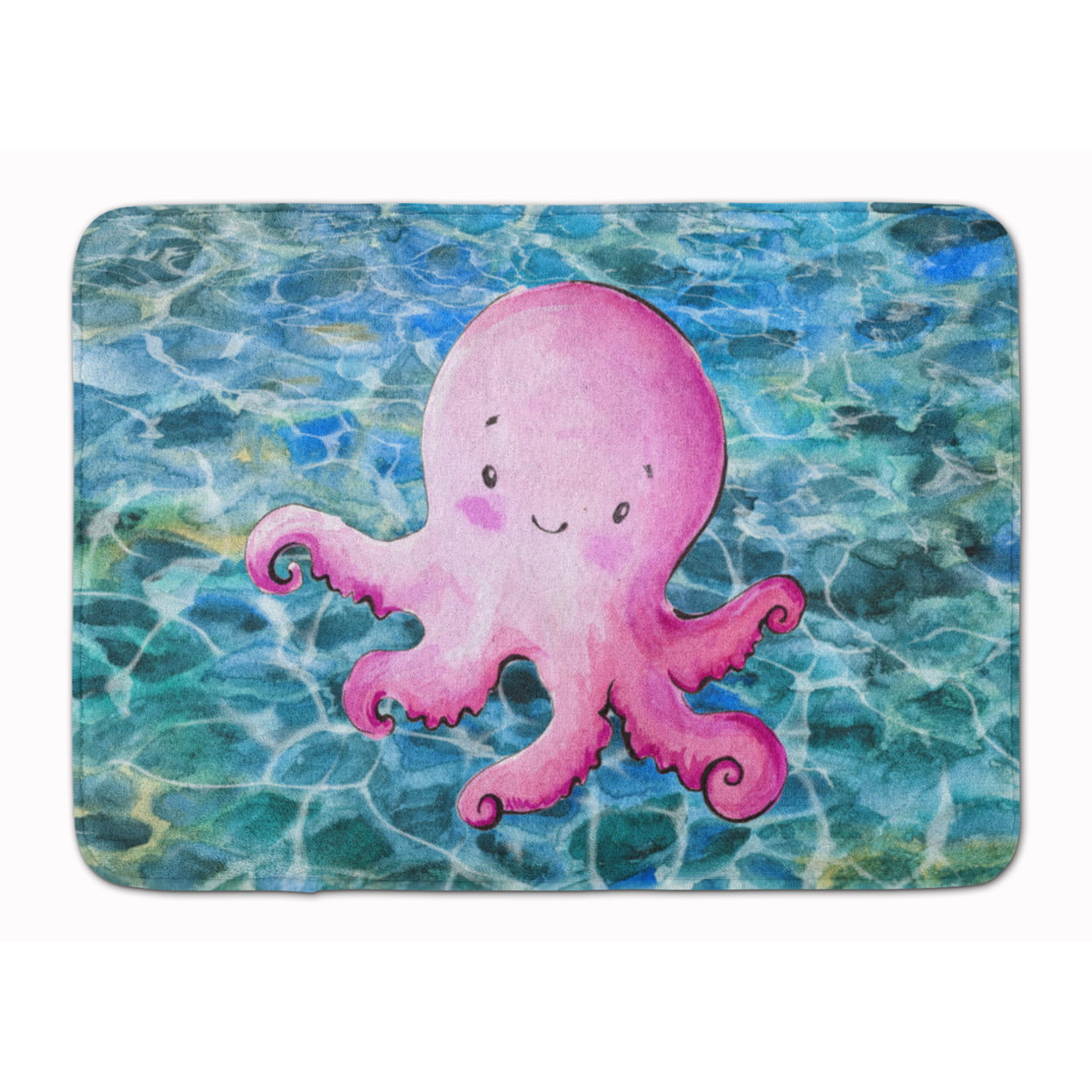 BB8522RUG Octopus Machine Washable Memory Foam Mat