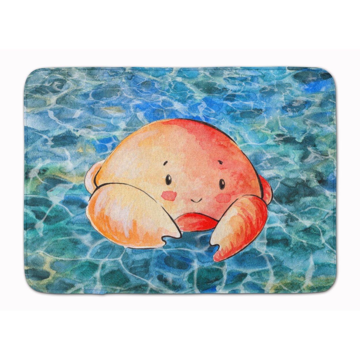 BB8523RUG Crab Machine Washable Memory Foam Mat