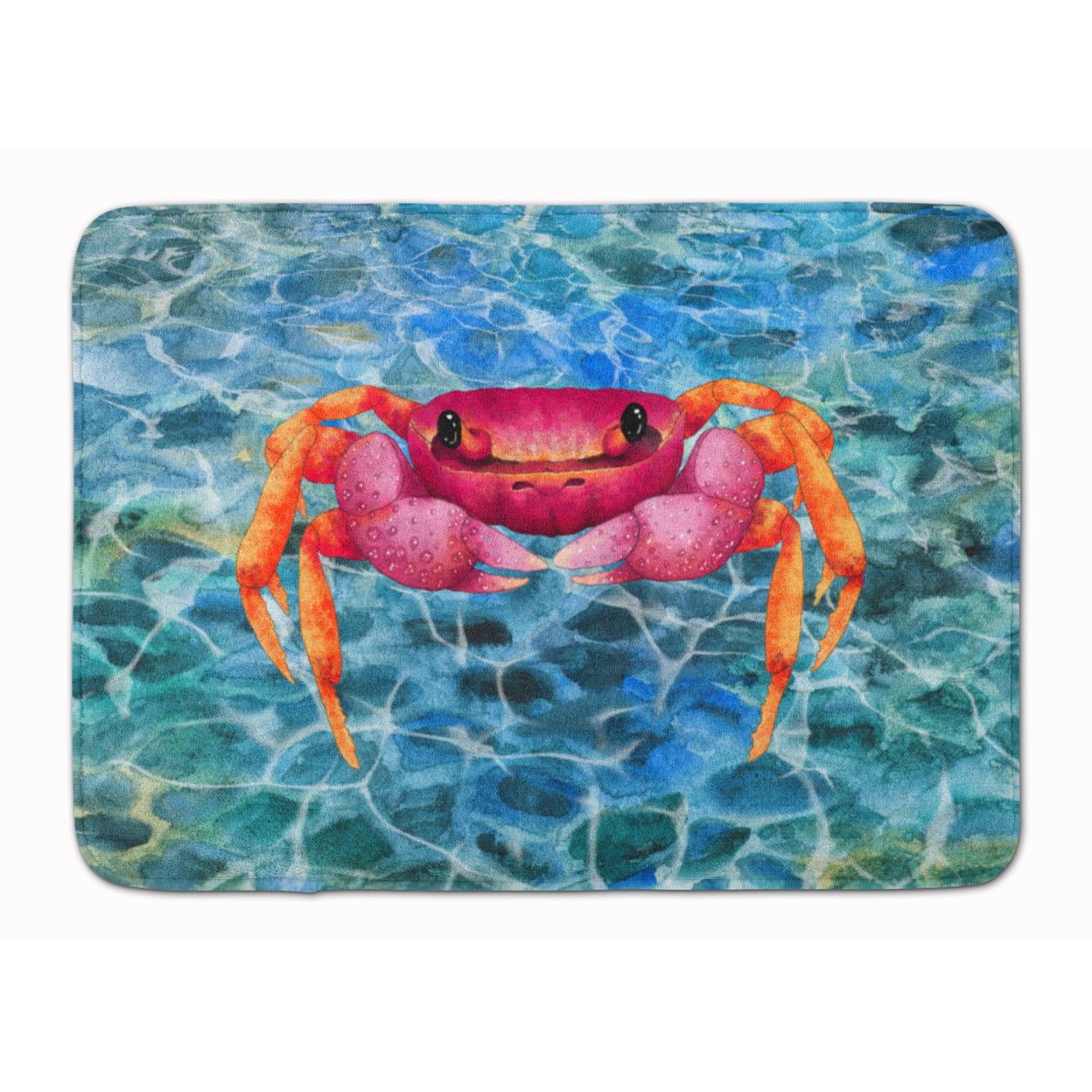 BB8526RUG Crab Machine Washable Memory Foam Mat