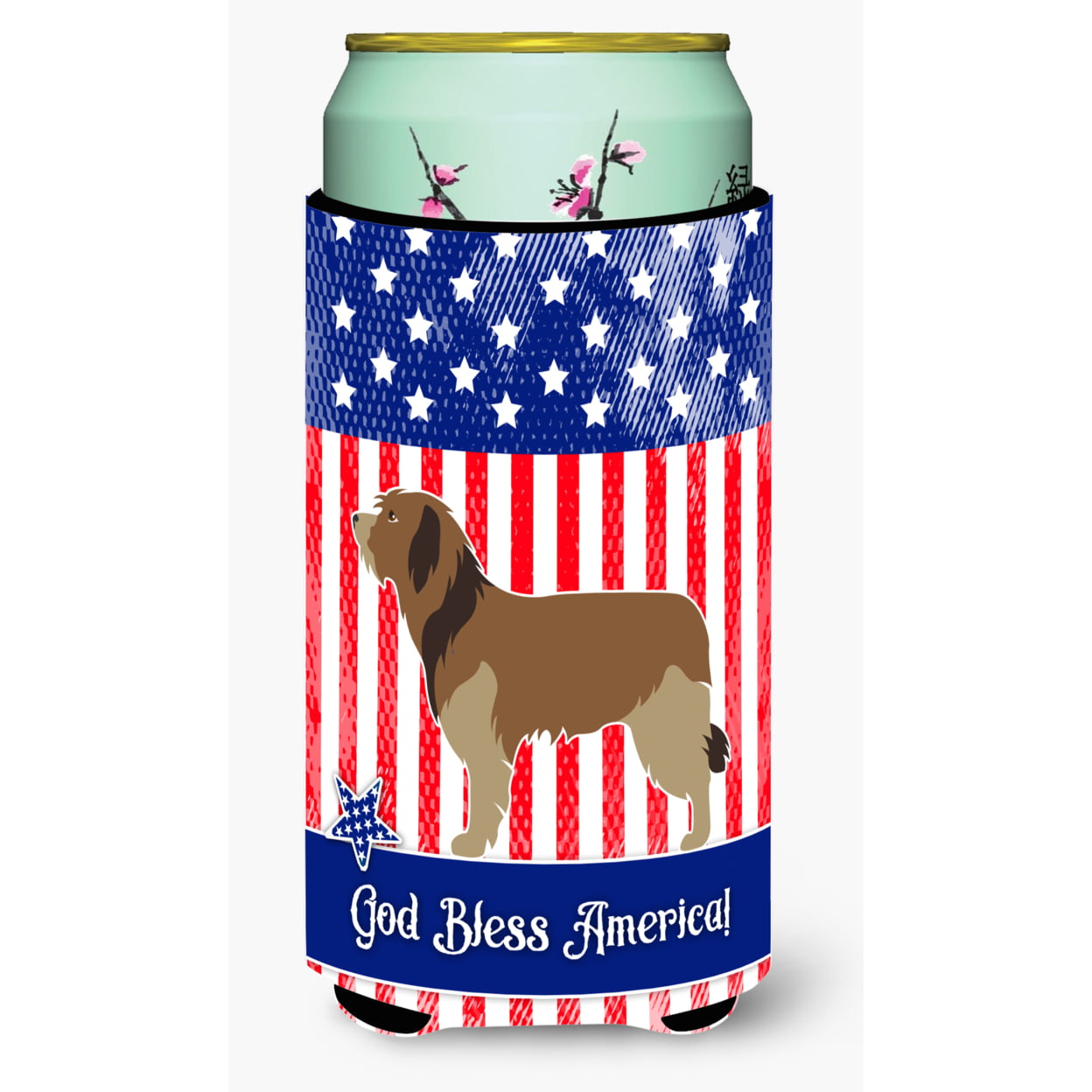 BB8376TBC Catalan Sheepdog American Tall Boy Beverage Insulator Hugger