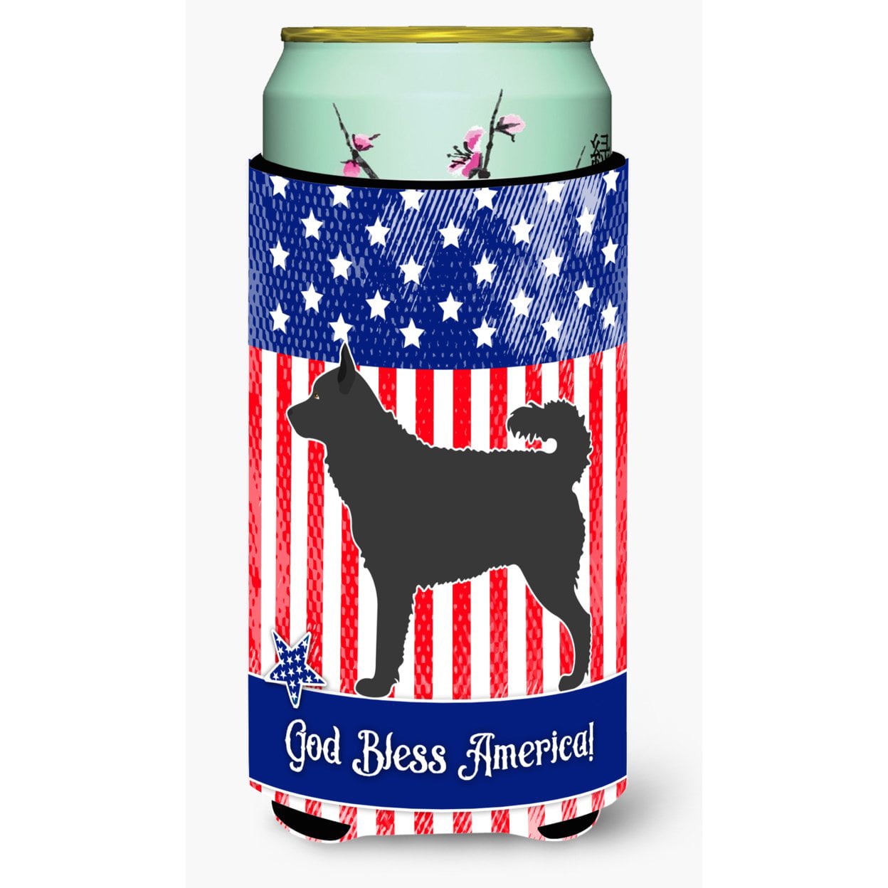 Mudi American Tall Boy Beverage Insulator Hugger - Multi-Colored - Tall Boy