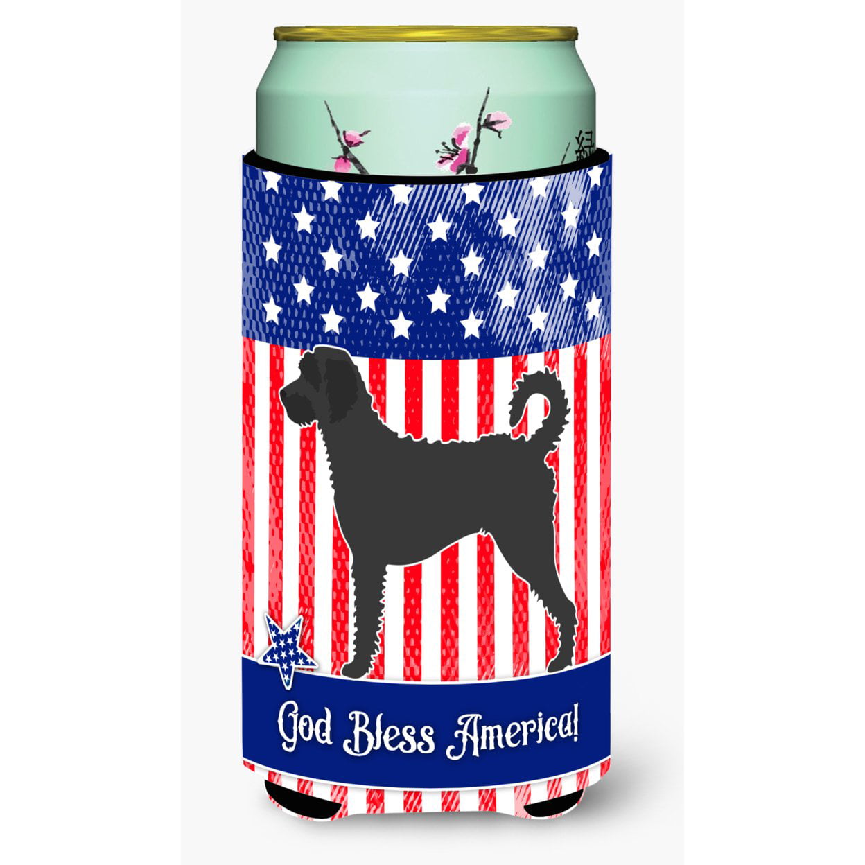 BB8418TBC Labradoodle American Tall Boy Beverage Insulator Hugger