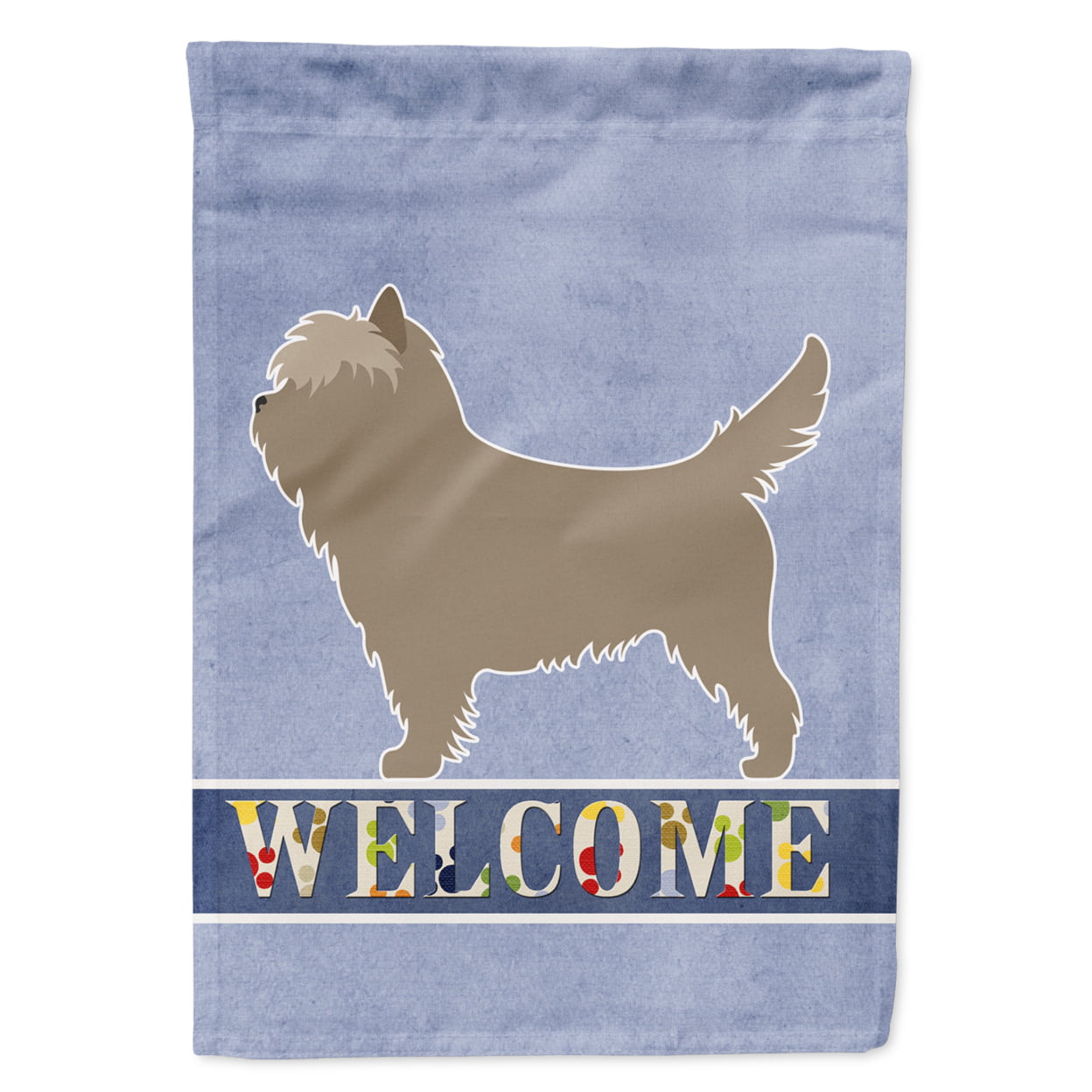 Cairn Terrier Welcome Flag Garden - Multi-Colored