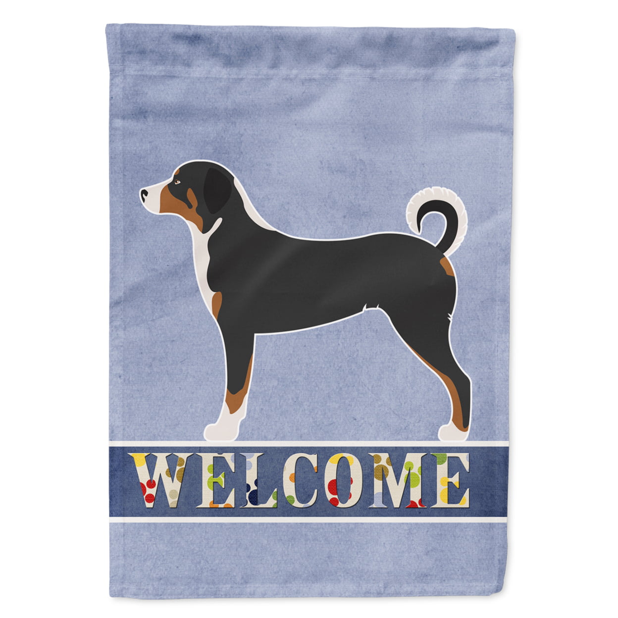 Appenzeller Sennenhund Welcome Flag Garden
