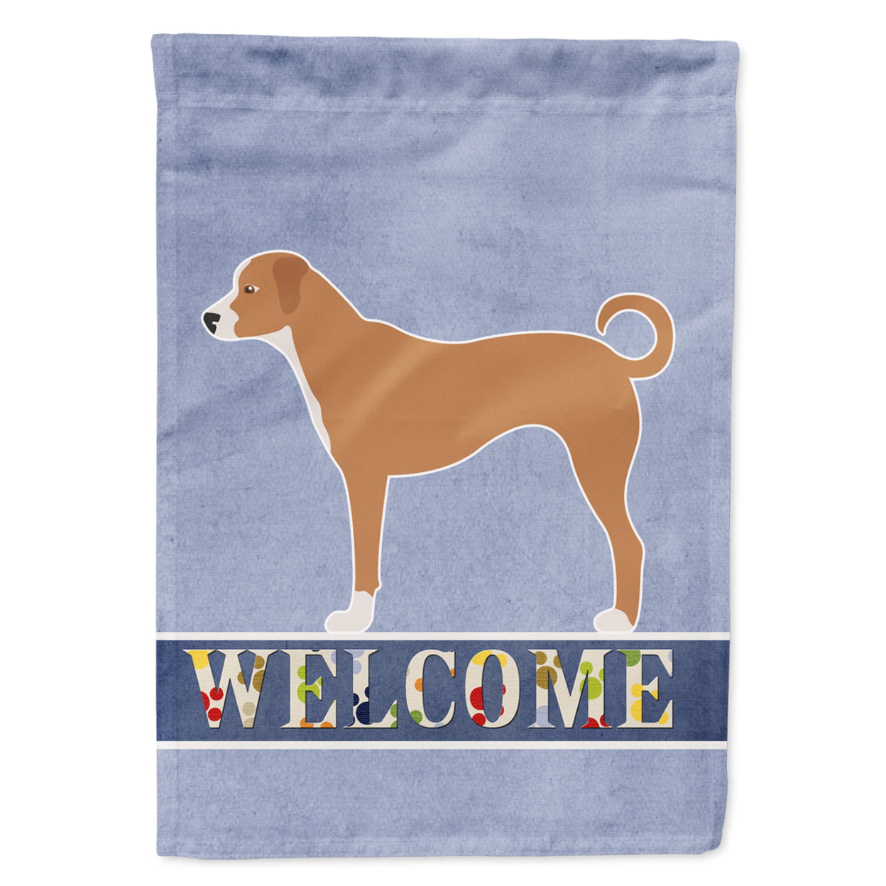 Australian Pinscher Welcome Flag Garden - Multi-Colored