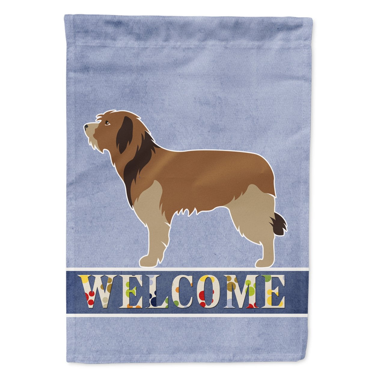 Catalan Sheepdog Welcome Flag Garden