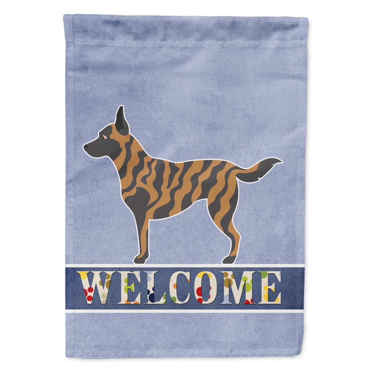 BB8300GF Dutch Shepherd Welcome Flag Garden