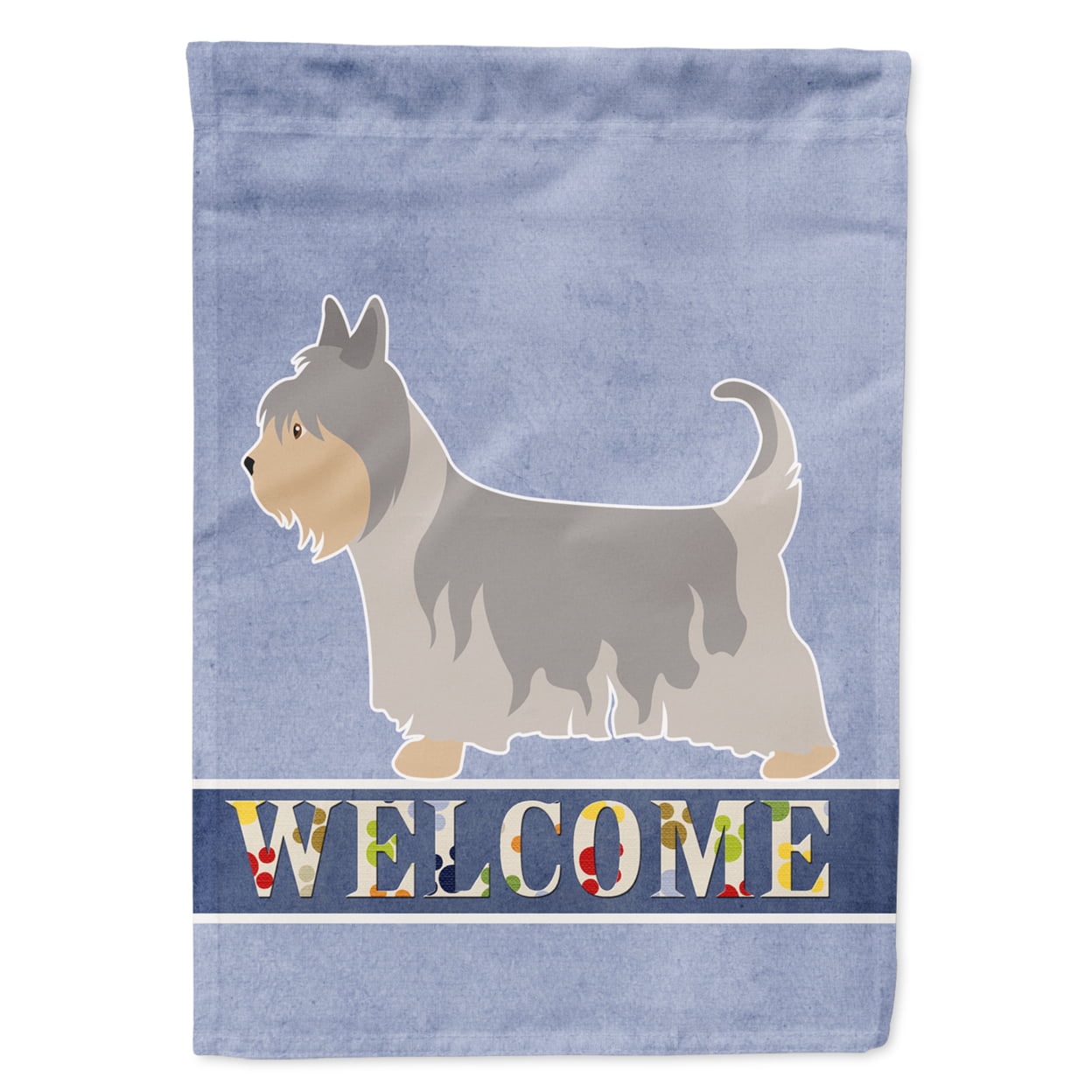 Australian Silky Terrier Welcome Flag Garden - Multi-Colored