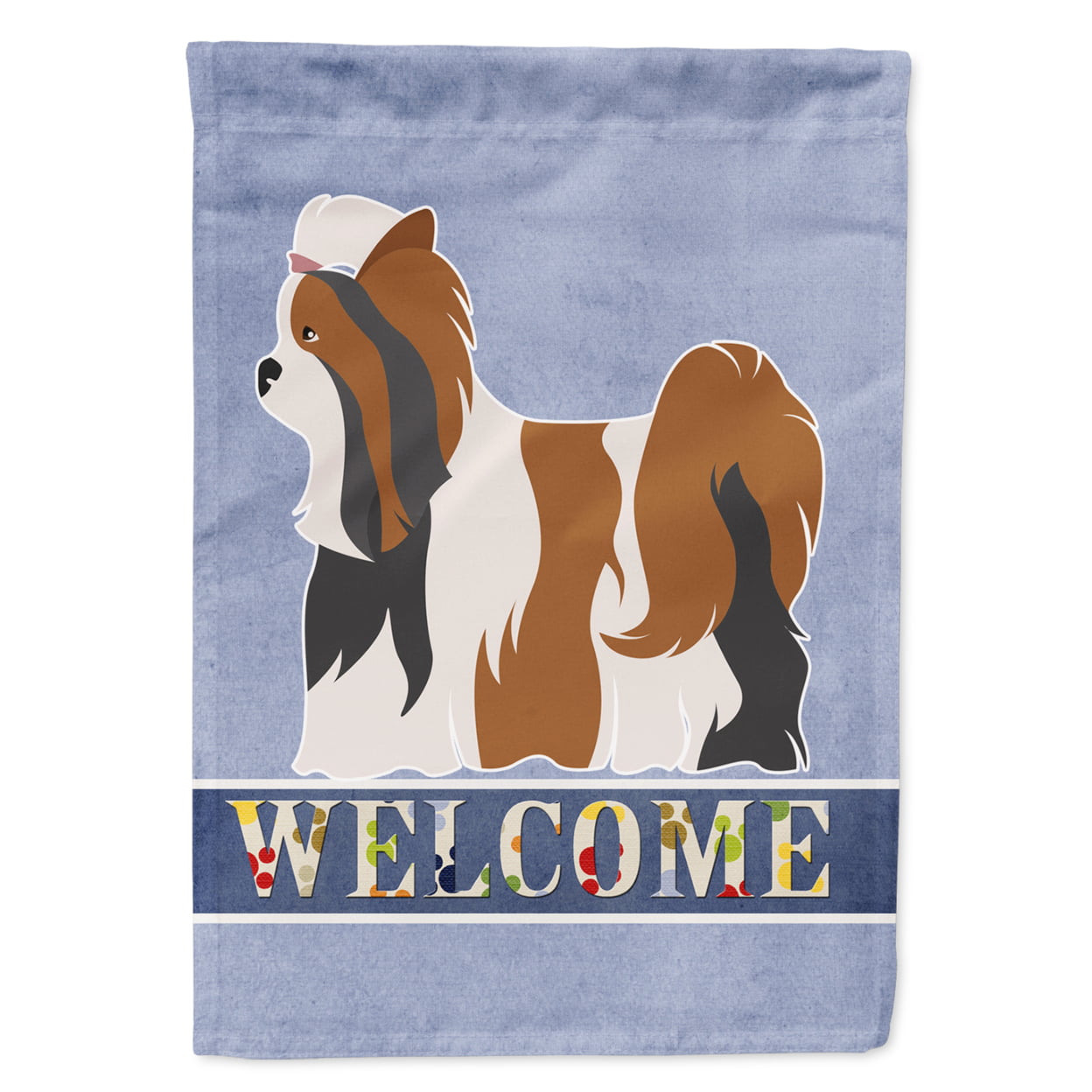 BB8308GF Biewer Terrier Welcome Flag Garden