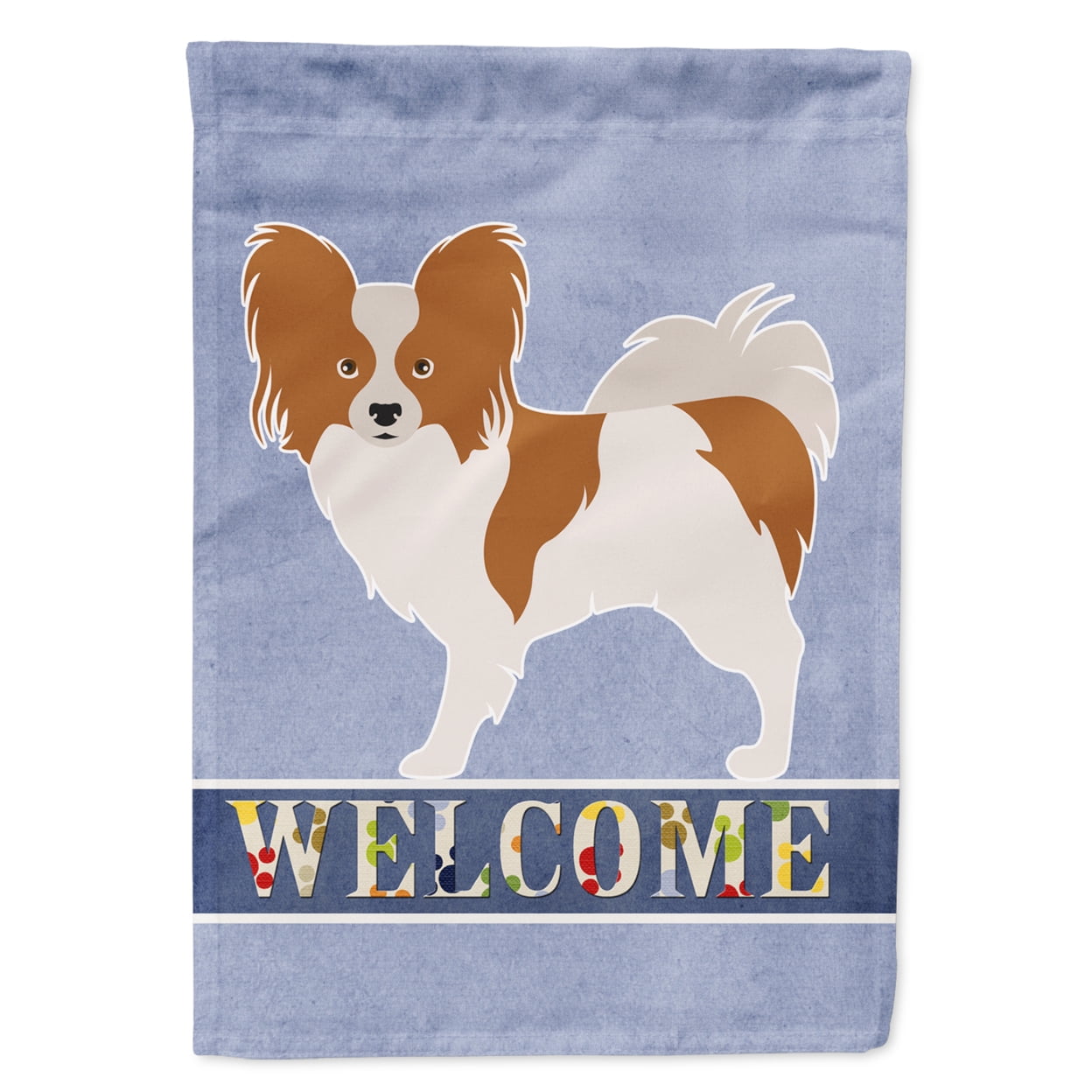 BB8310GF Papillon Welcome Flag Garden