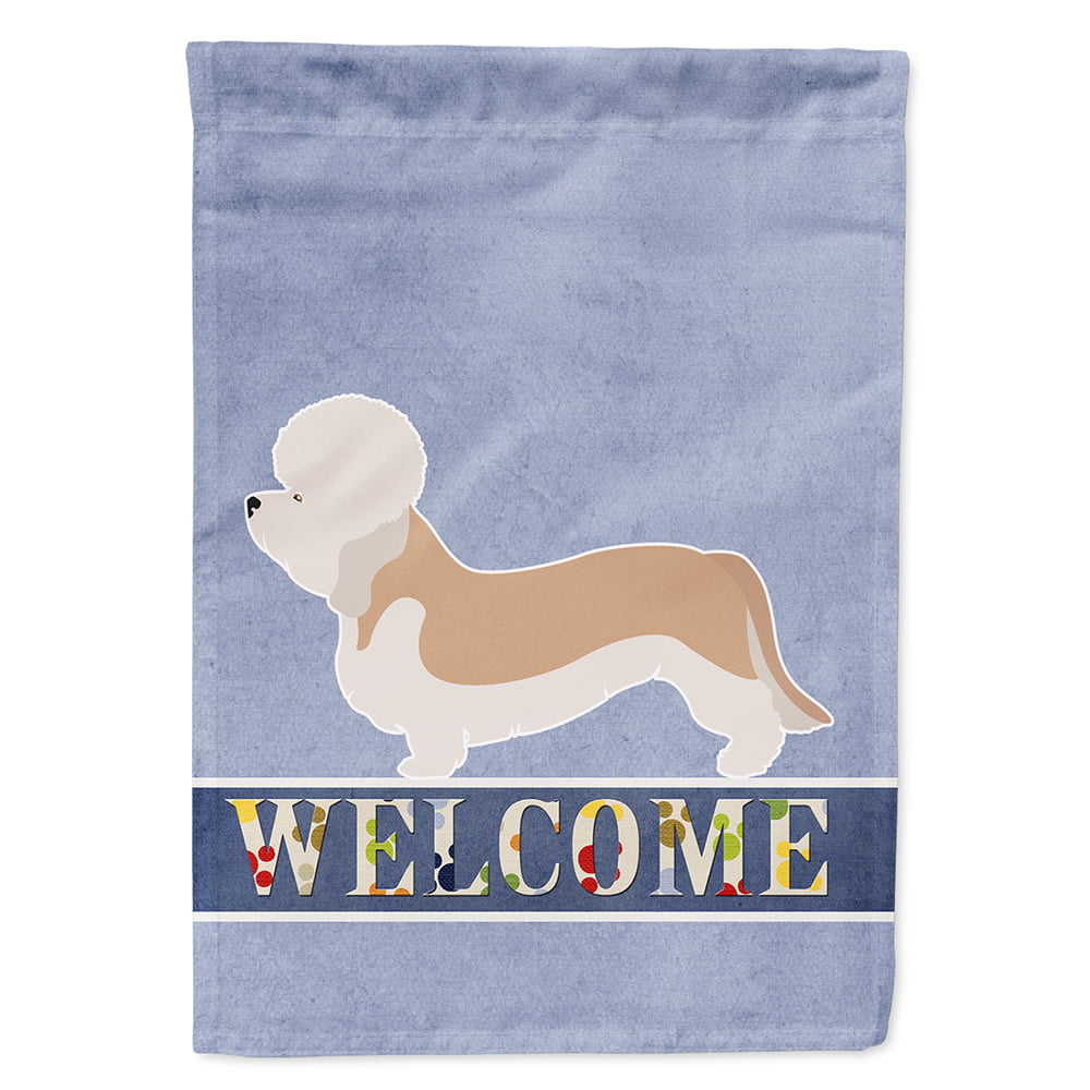 Dandie Dinmont Terrier Welcome Flag Garden - Multi-Colored