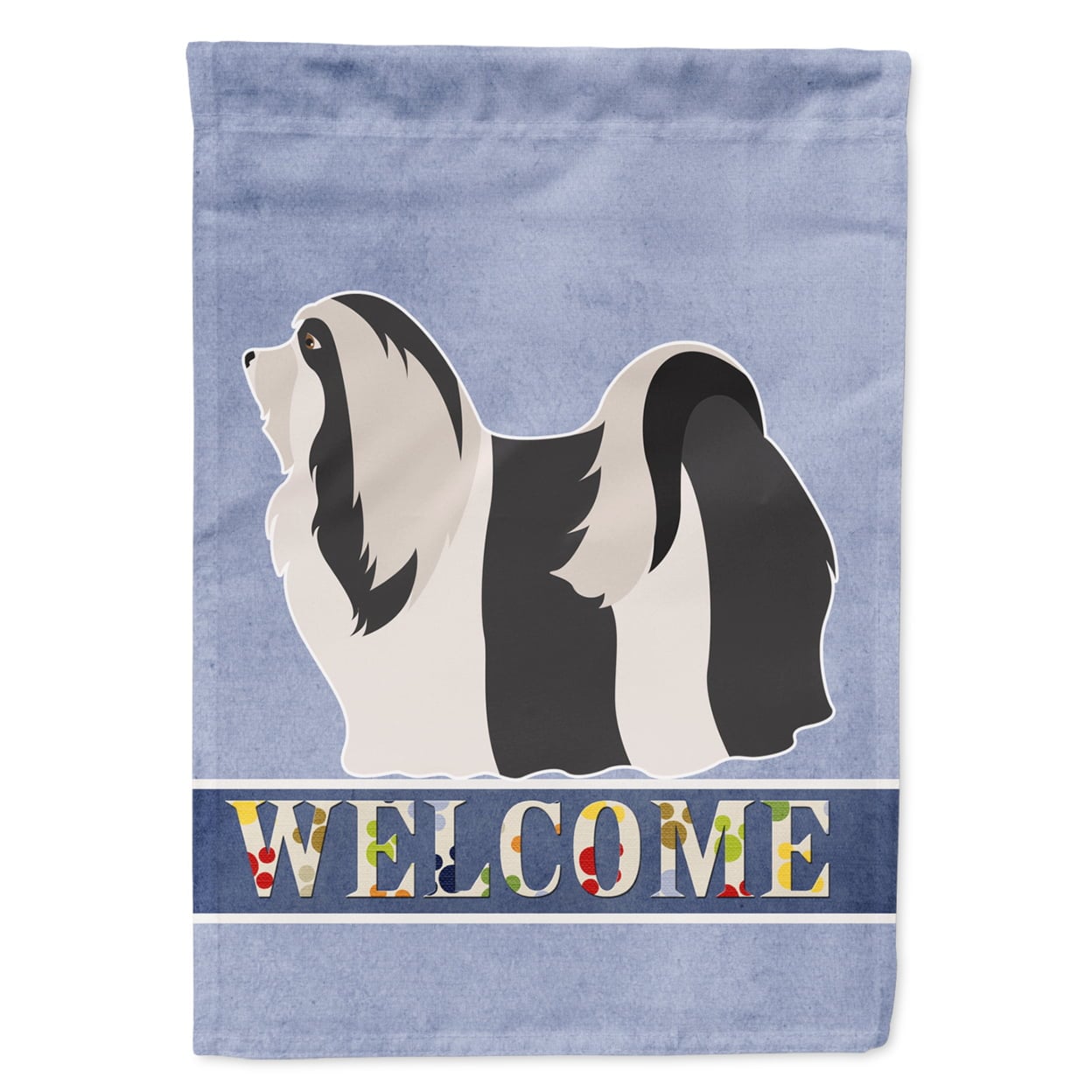 BB8314GF Havanese Welcome Flag Garden