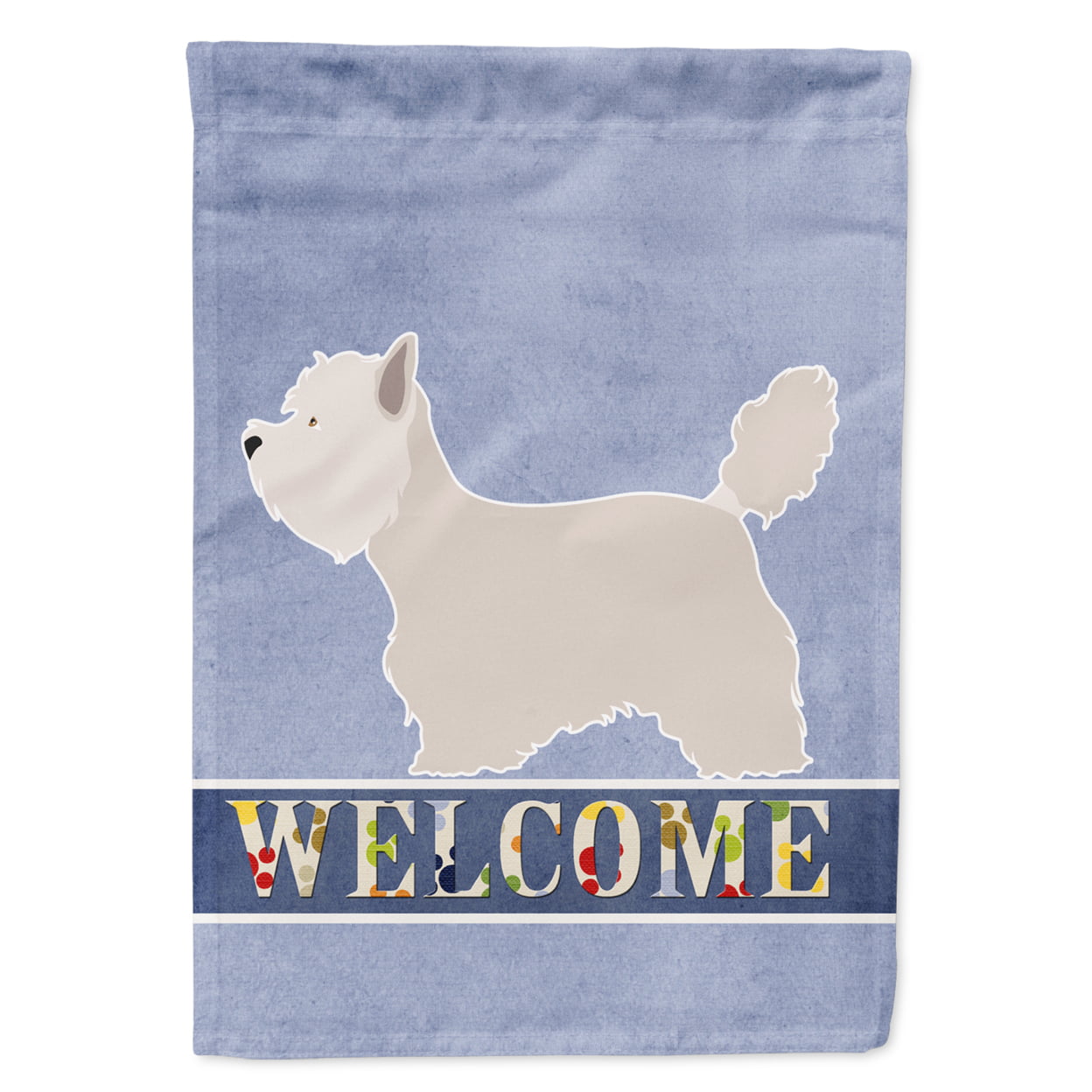 Westie Welcome Flag Garden - Multi-Colored