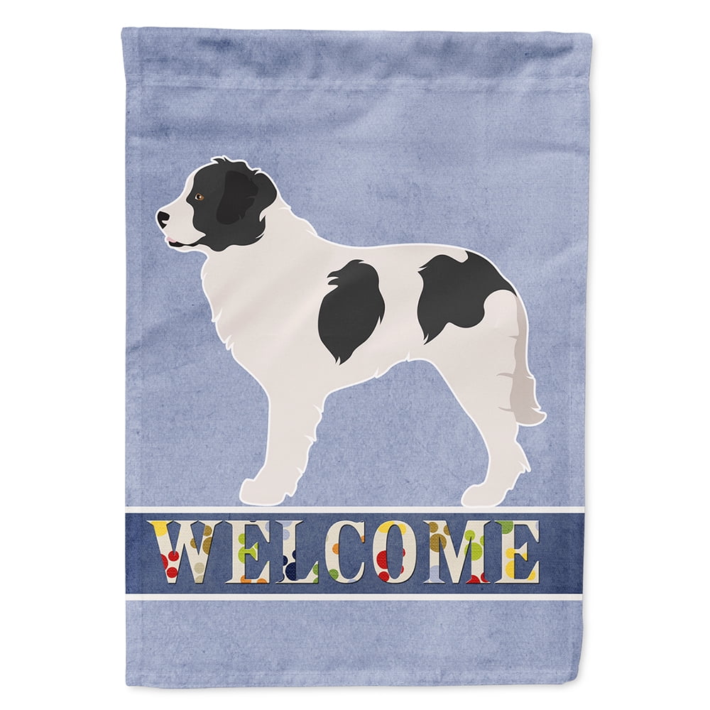 Landseer Welcome Flag Garden - Multi-Colored