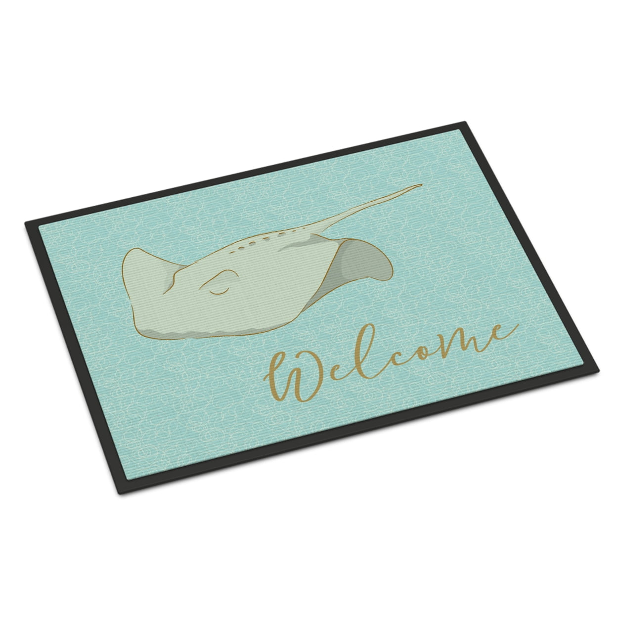 Sting Ray Welcome Indoor Or Outdoor Mat - 24 x 36 in.