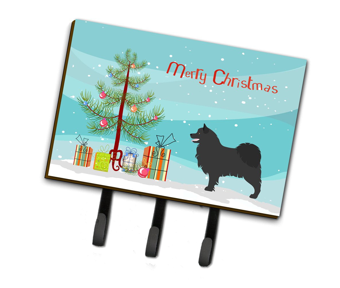 Picture of Carolines Treasures BB8509TH68 Swedish Lapphund Christmas Leash Or Key Holder