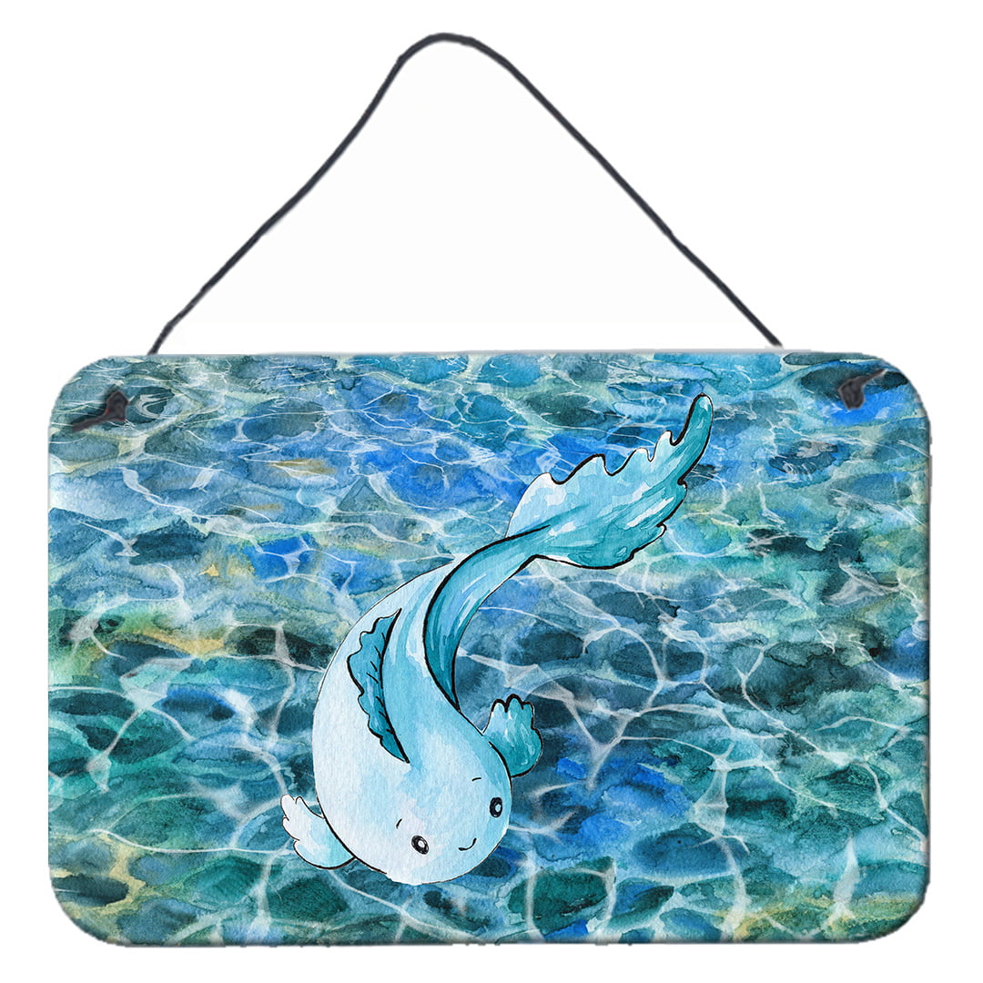 Picture of Carolines Treasures BB8524DS812 Blue Fish Wall Or Door Hanging Prints