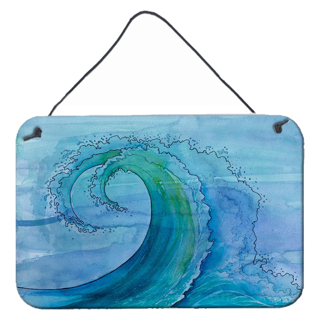 BB8531DS812 Abstract Wave Wall Or Door Hanging Prints