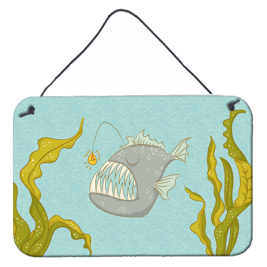 BB8541DS812 Frog Fish Wall Or Door Hanging Prints
