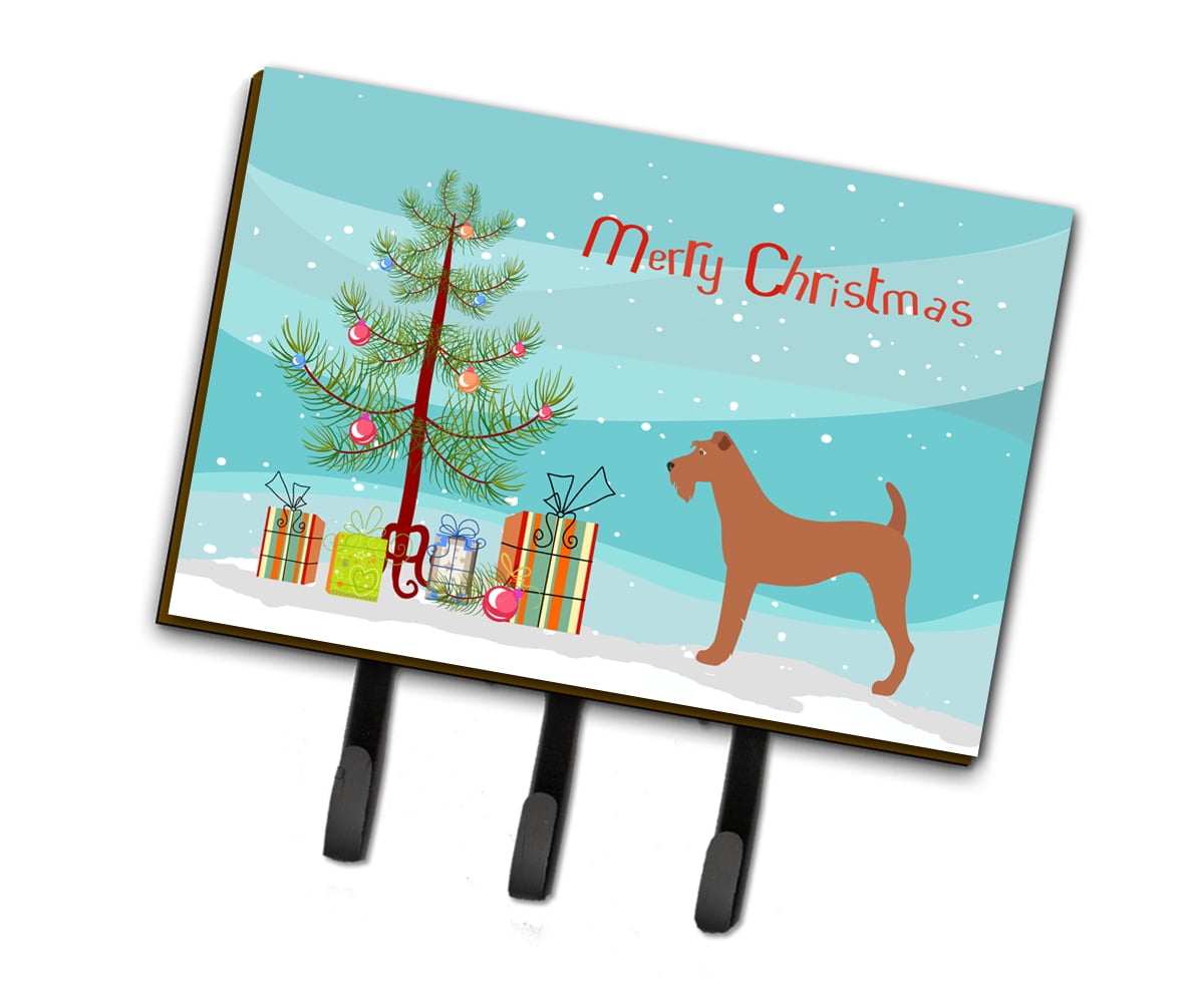 BB8438TH68 Irish Terrier Christmas Leash Or Key Holder