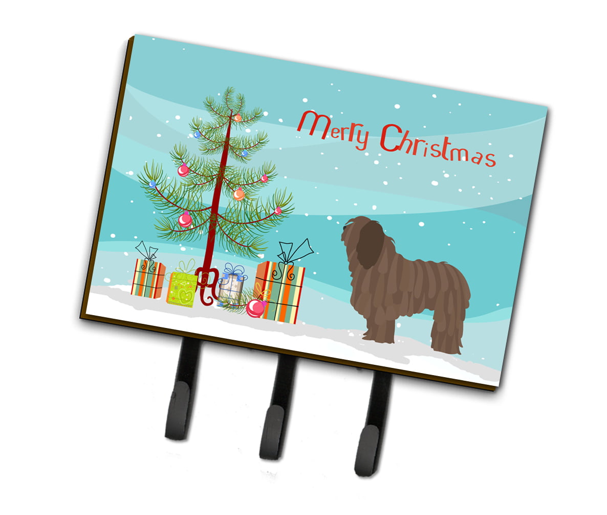 BB8453TH68 Bergamasco Shepherd Christmas Leash Or Key Holder